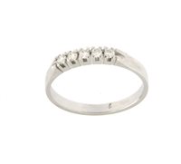 Anello Soranzo Gioielli Donna Fedina/Riviera in Oro bianco Diamante 0.16 Ct NP10372029 - NP10372029